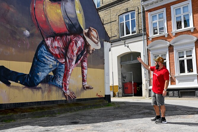 3-Hours Street Art Tour in Aalborg - From courtyards to large public walls