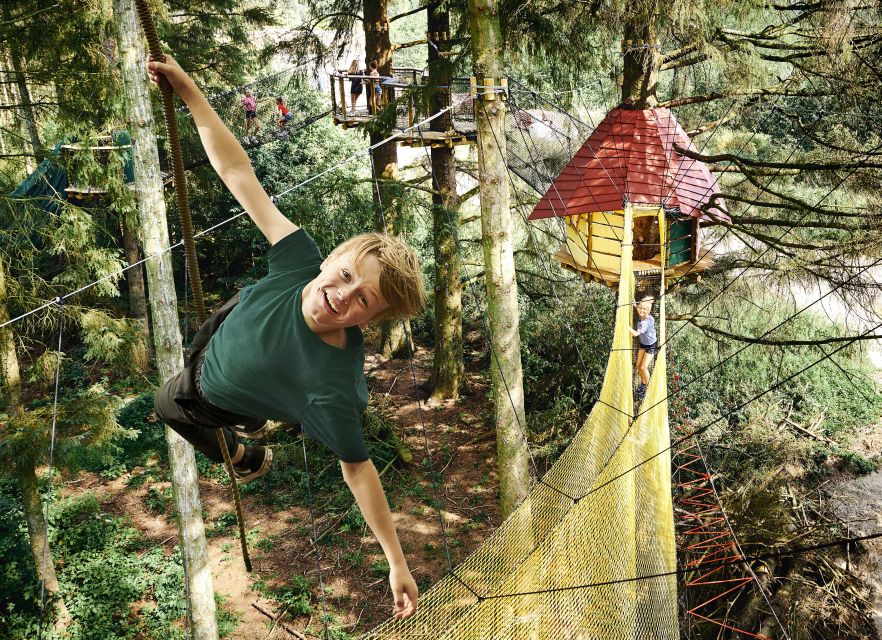 Billund: WOW PARK Entry Ticket - Forest Paths, Bridges, and Tarzan Swings