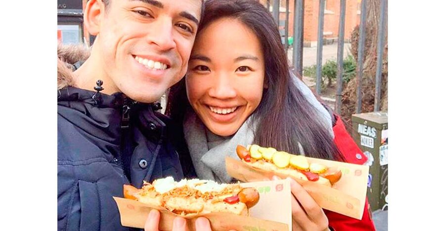 Copenhagen: 3-Hour Culinary Bike Tour - Stop one: the Danish hot dog