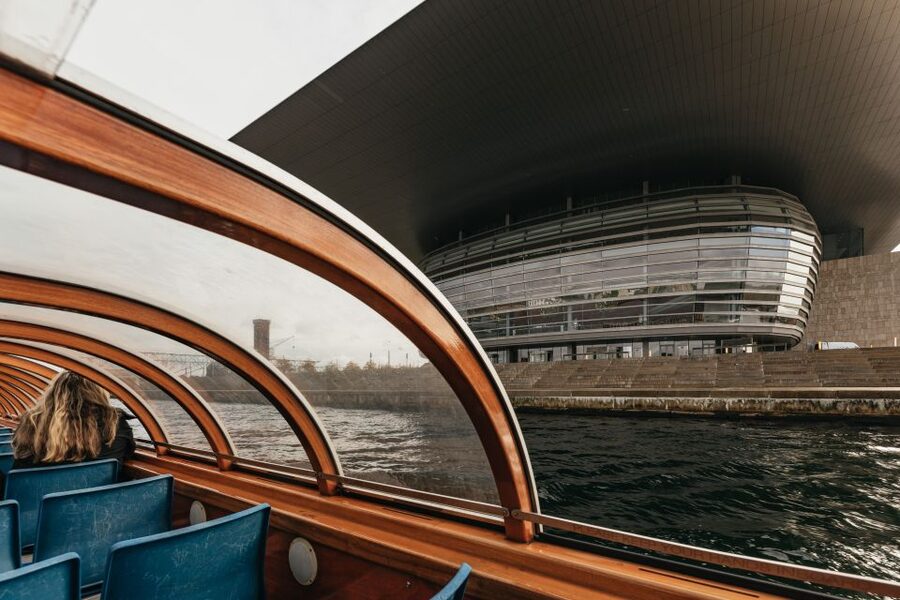 Copenhagen: Canal Cruise with Guide - The Royal Library, Slotsholmen, and the financial district