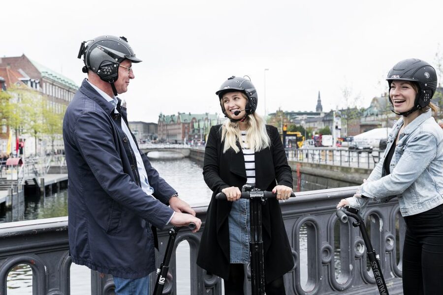 Copenhagen: City Highlights Guided Segway Tour - The safety briefing and first practice ride
