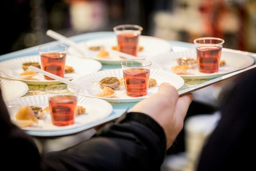 Copenhagen: Evening Gourmet Walk with Food & Drinks Tasting - Starting with cheese and market food at Torvehallerne