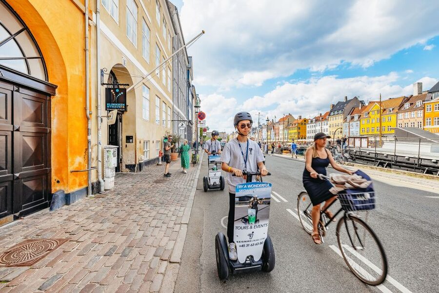 Copenhagen: Guided Segway Tour - Guide commentary and the radio system