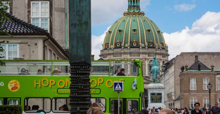 Copenhagen: Hop-On Hop-Off Bus Tour with Audio Guide - Start with the Red Line through central Copenhagen
