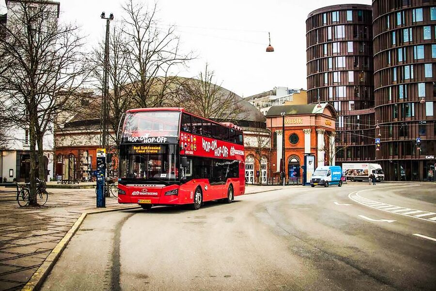 Copenhagen: Hop-On Hop-Off Bus Tour with Boat Tour Option - From Central Station to Tivoli and the harbor