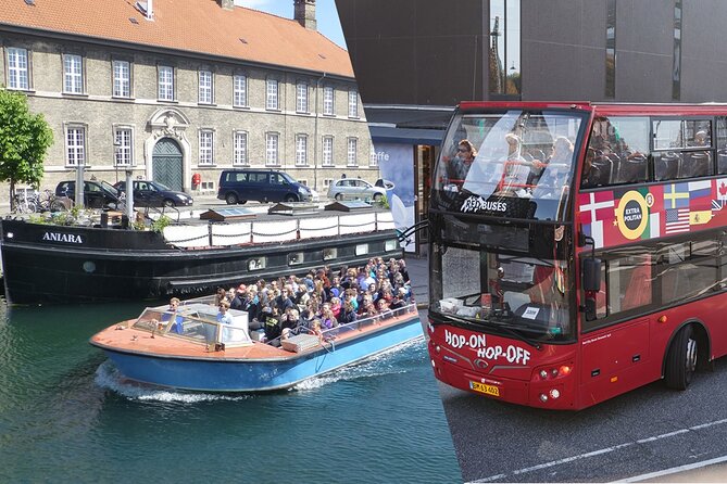Copenhagen Hop-on Hop-Off Bus with Boat Option - Ny Carlsberg Glyptotek and the Tivoli area