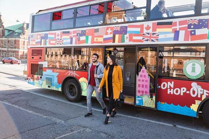 Copenhagen Hop-on Hop-Off Bus with Boat Option - Amalienborg Palace and Designmuseum Danmark
