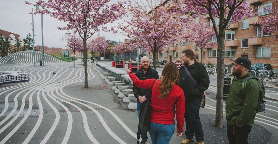 Copenhagen: Nørrebro Neighborhood Tour - Superkilen: a public park built from many places