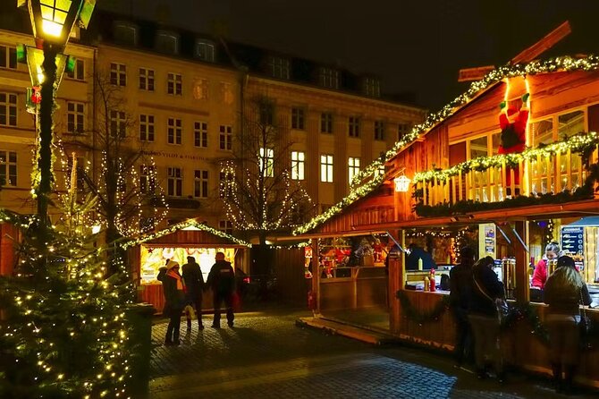 Copenhagen Private Christmas Walking Tour with Gløgg - Kongens Nytorv skating rink as the finale