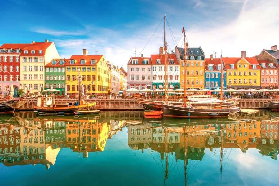 Copenhagen: Private City Walking Tour with Canal Tour Ticket - Nyhavn, the colorful heart of the route