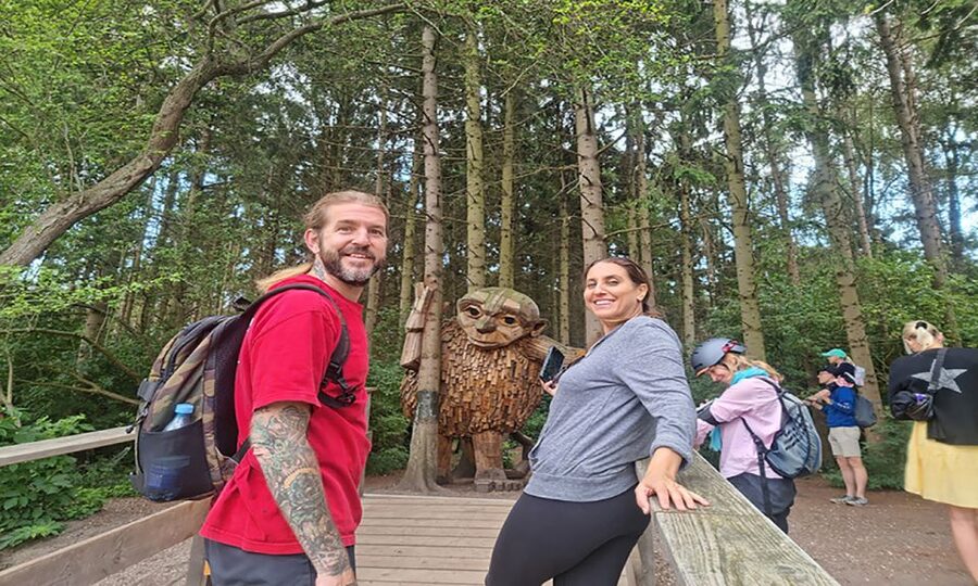 Copenhagen: Private Forgotten Giants E-Bike Treasure Hunt - The first 30 minutes: leaving Copenhagen by e-bike