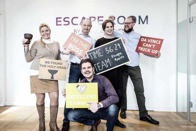 Da Vinci Escape Room - Entering the Da Vinci room in Copenhagen