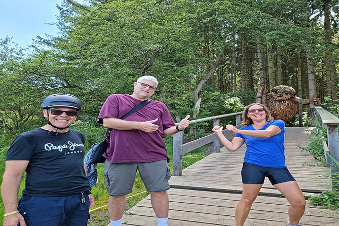 E-biking Northern Forgotten Giants' s Adventure - Getting comfortable on the e-bike