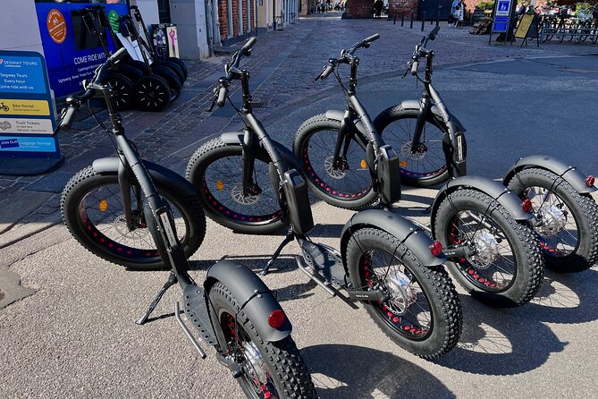 E-Scooter "Stand Up Kick Bike" 2 Hour Guided Copenhagen Tour - Starting at Christiansborg and the old center