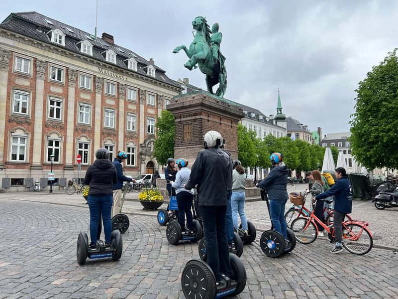 Guided SegwayTour of Copenhagen - 1 hour guided Tour - Learning the Segway before entering the city
