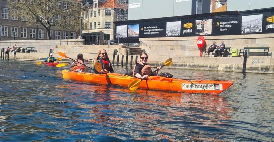 Kayak Tour in Copenhagen Harbor - June, July and August - The Royal Library, Blox, and the way back