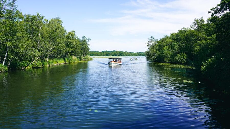 Lyngby & Bagsværd Lake: Baadfarten Boat Ride - Bagsværdvej and the second lake
