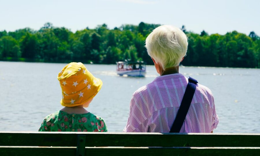 Lyngby & Bagsværd Lake: Baadfarten Boat Ride - Aldershvile Slotspavillon and open park space