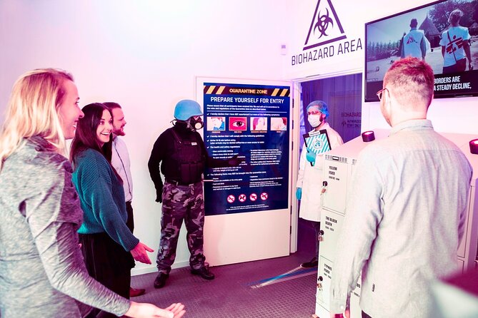 Outbreak Escape Room - English, Transport, and Arrival Tips
