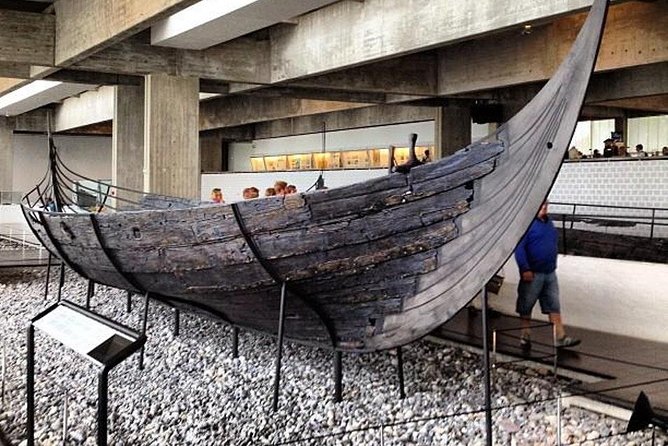 Private Tour to Vikings City Roskilde from Copenhagen - Original Viking ships at Roskilde Harbour
