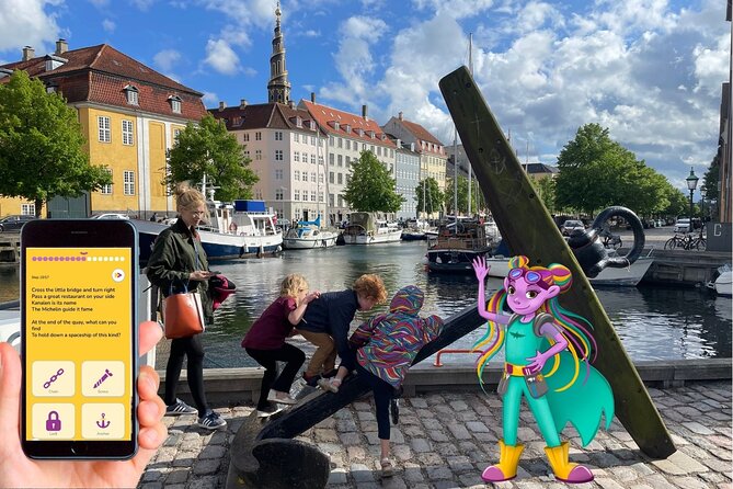Self-guided Treasure Hunt Tour in Copenhagen - Build a Spaceship - Starting at Højbro Plads