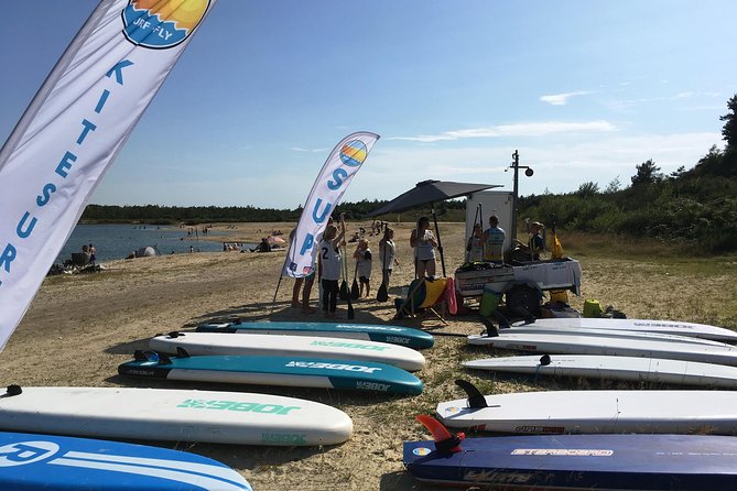 SUP - Stand Up Paddle - Kitesurfing - Wingfoil & Kitefoil courses - Why the Varde setting works for a first lesson