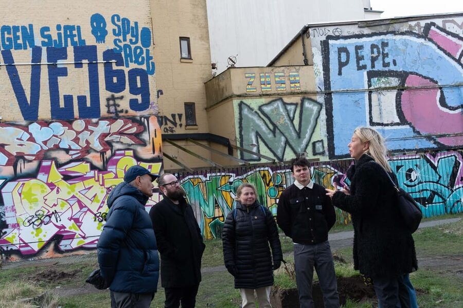 The Nørrebro Street Art & Food Tour - Banana Park and street art with a purpose